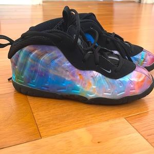 NIKE FOAMPOSITES for Toddler Boy or girl! Like New!!